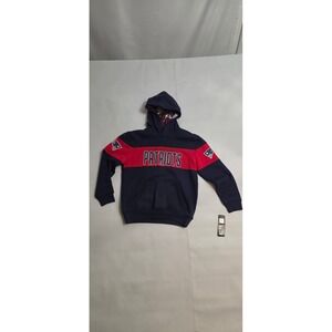 NFL Team Apparel Hoodie Youth M 10/12 Navy Red In New Condition, Patriots, NWT